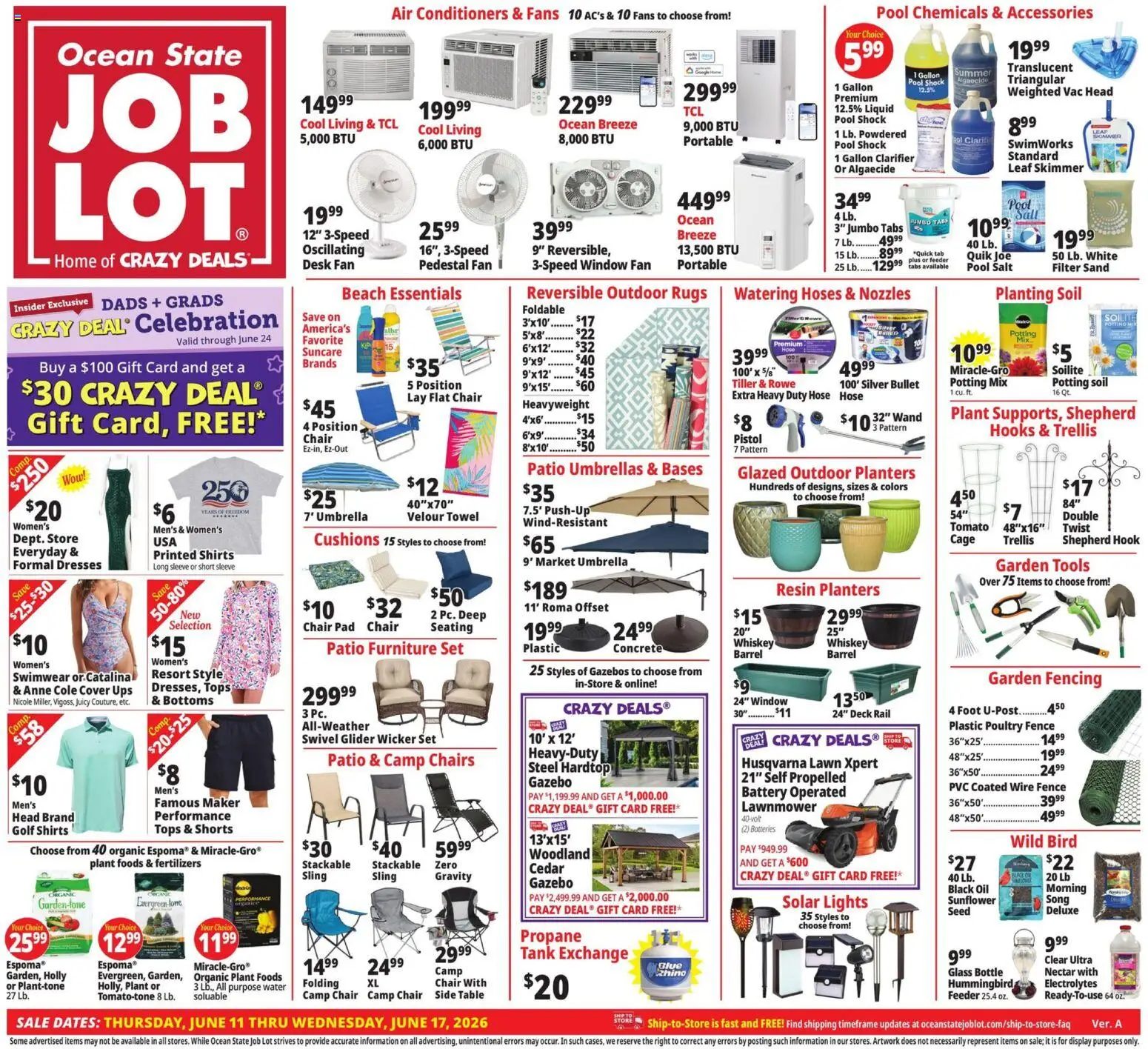 Ocean State Job Lot Weekly Ad - MA - valid from 11.06.2026 | Page: 1