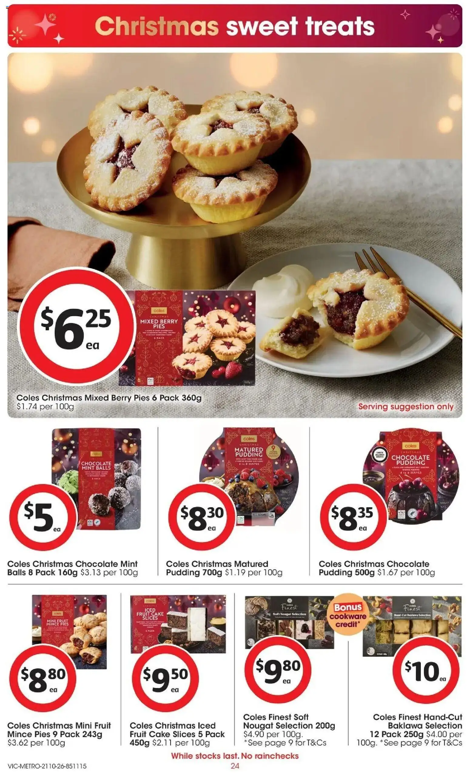 ﻿Coles catalogue valid from 21/10/2026 > Online Australia | Page: 24