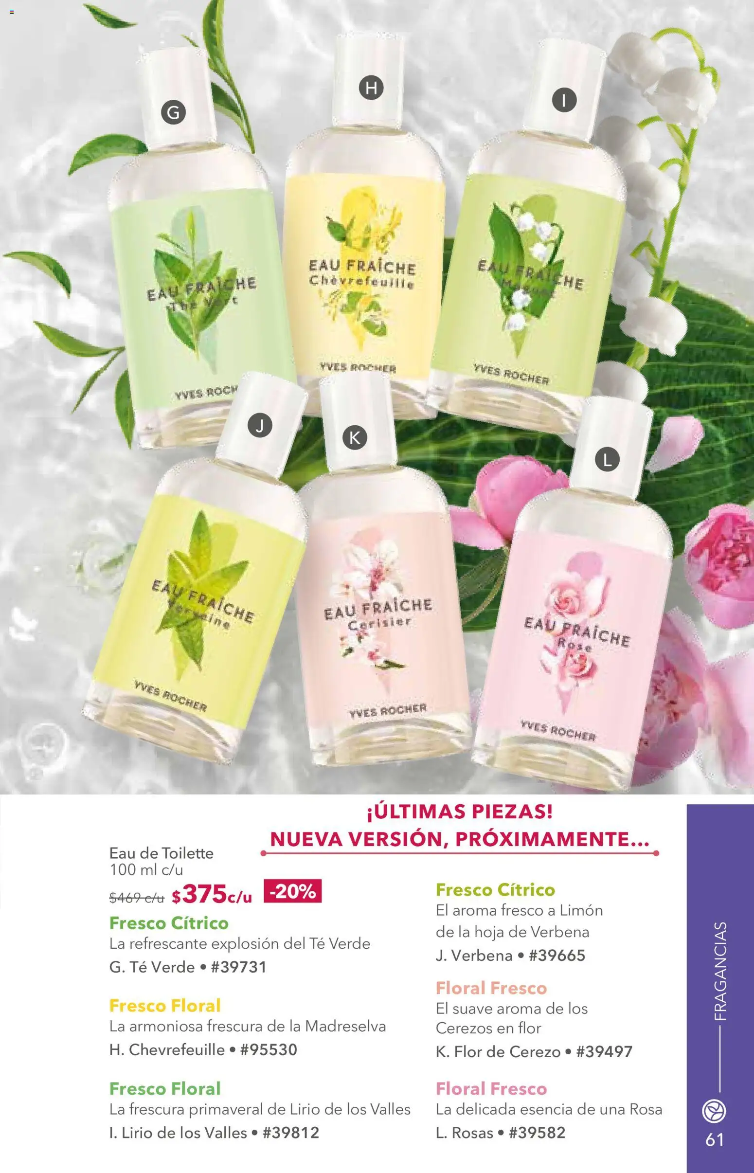 Nuevas ofertas de Yves Rocher válidas en toda la República Mexicana desde el 02/06/2026. ¡Encuentra las mejores ofertas en Yves Rocher campaña 8 2026! | Página: 63 | Productos: Limón, Té, Eau de toilette