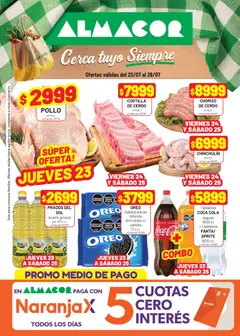 Vista previa Almacor catálogo válido desde el 23/07/2026