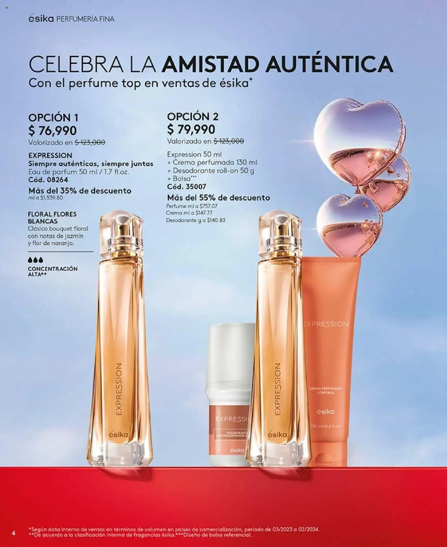 Ésika revista - valida desde el 28/08/2026 | Página: 4 | Productos: Crema, Bolsa, Perfume, Top