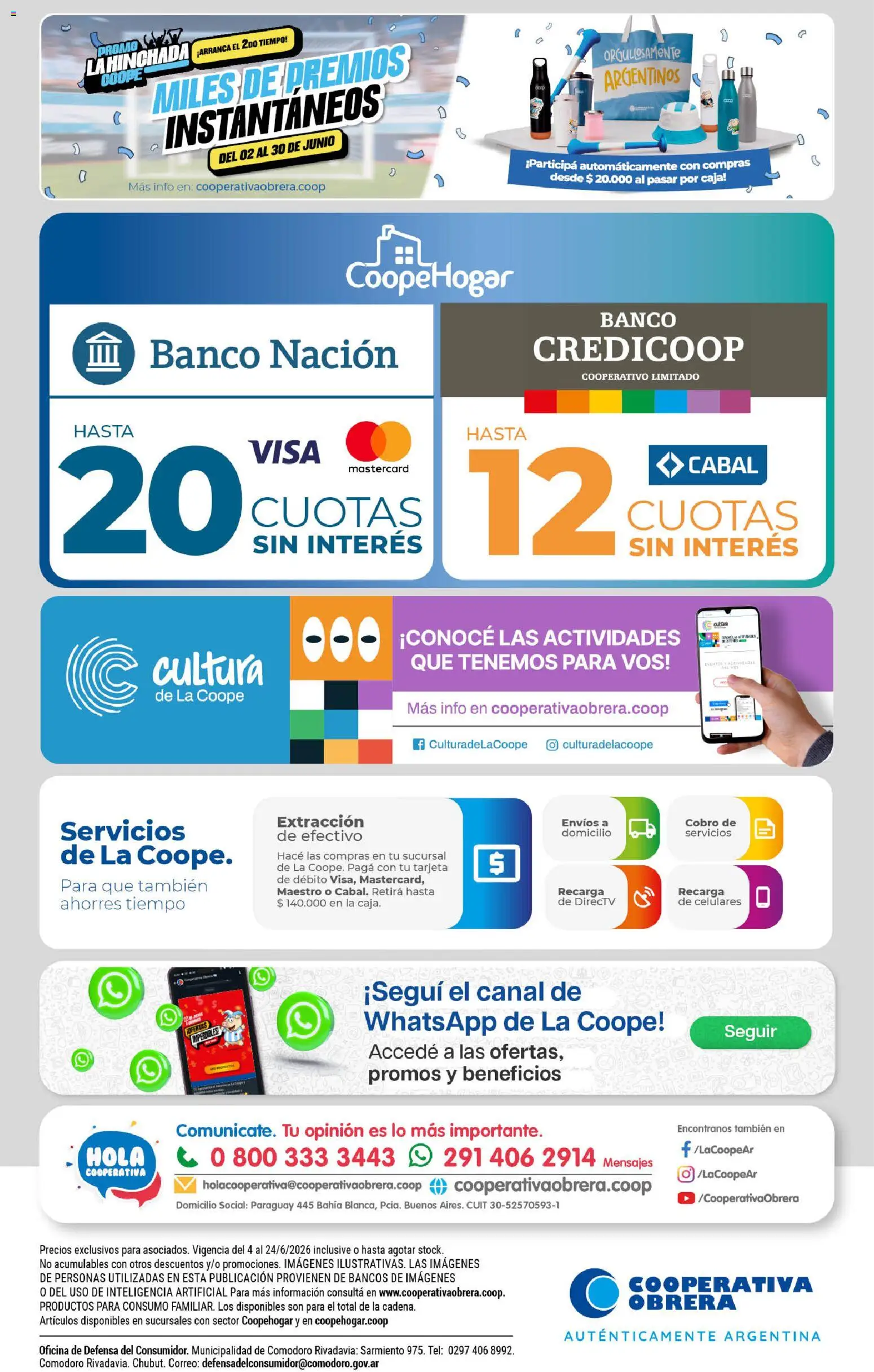 Cooperativa Obrera Día del Papá │ válido desde el 11.06.2026 | Página: 20 | Productos: Caja