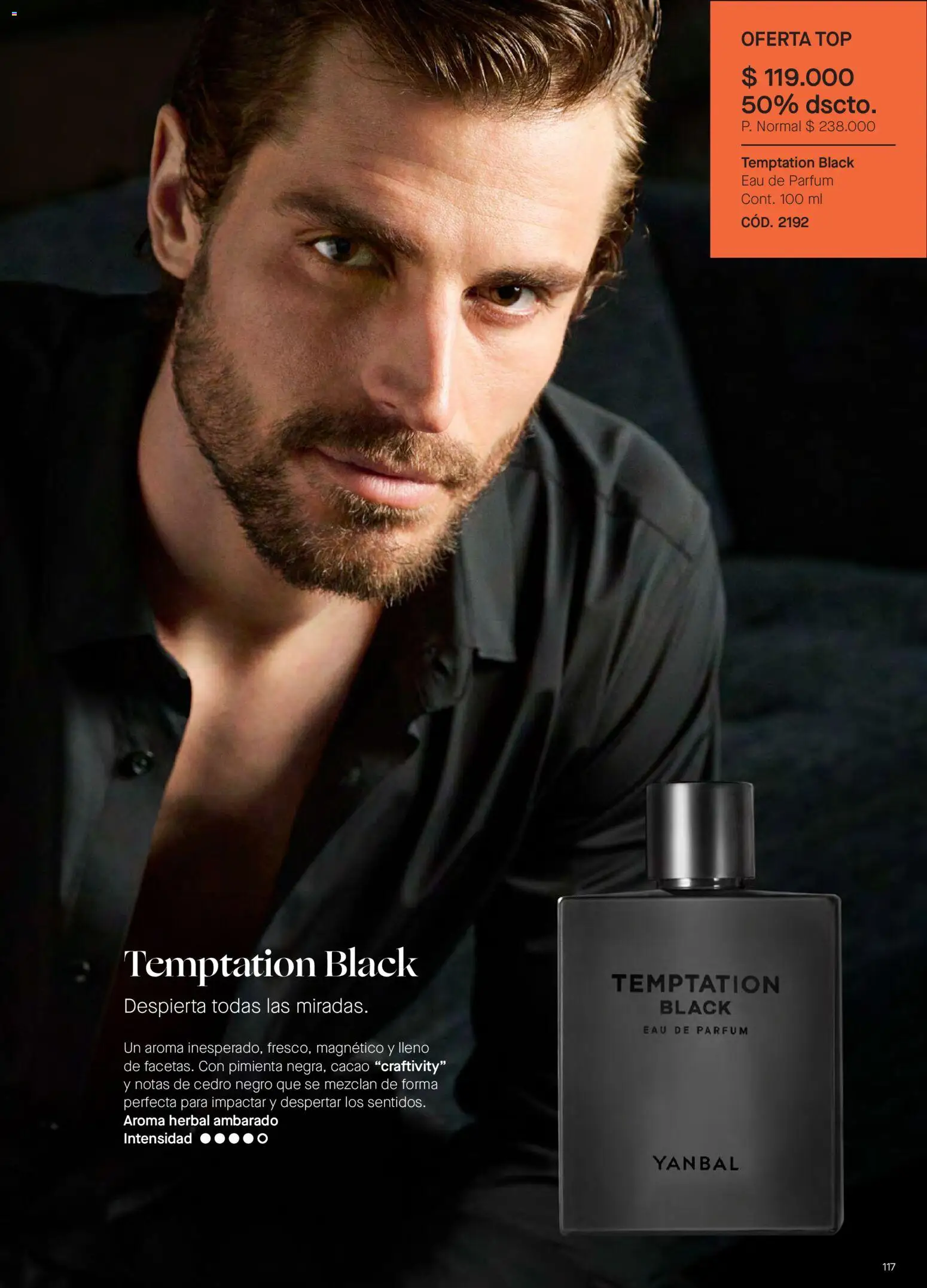 Yanbal revista - valida desde el 10/10/2026 | Página: 117 | Productos: Pimienta, Top, Cacao