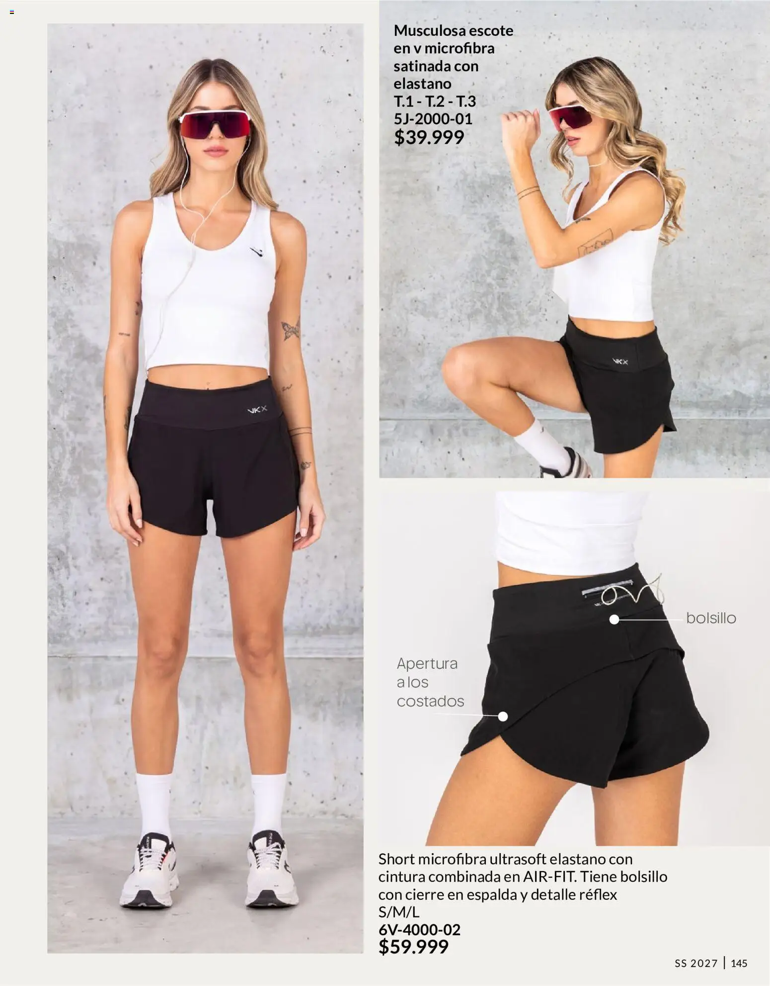 Vitnik - Mujer │ válido desde el 01/09/2026 | Página: 145 | Productos: Short, Musculosa