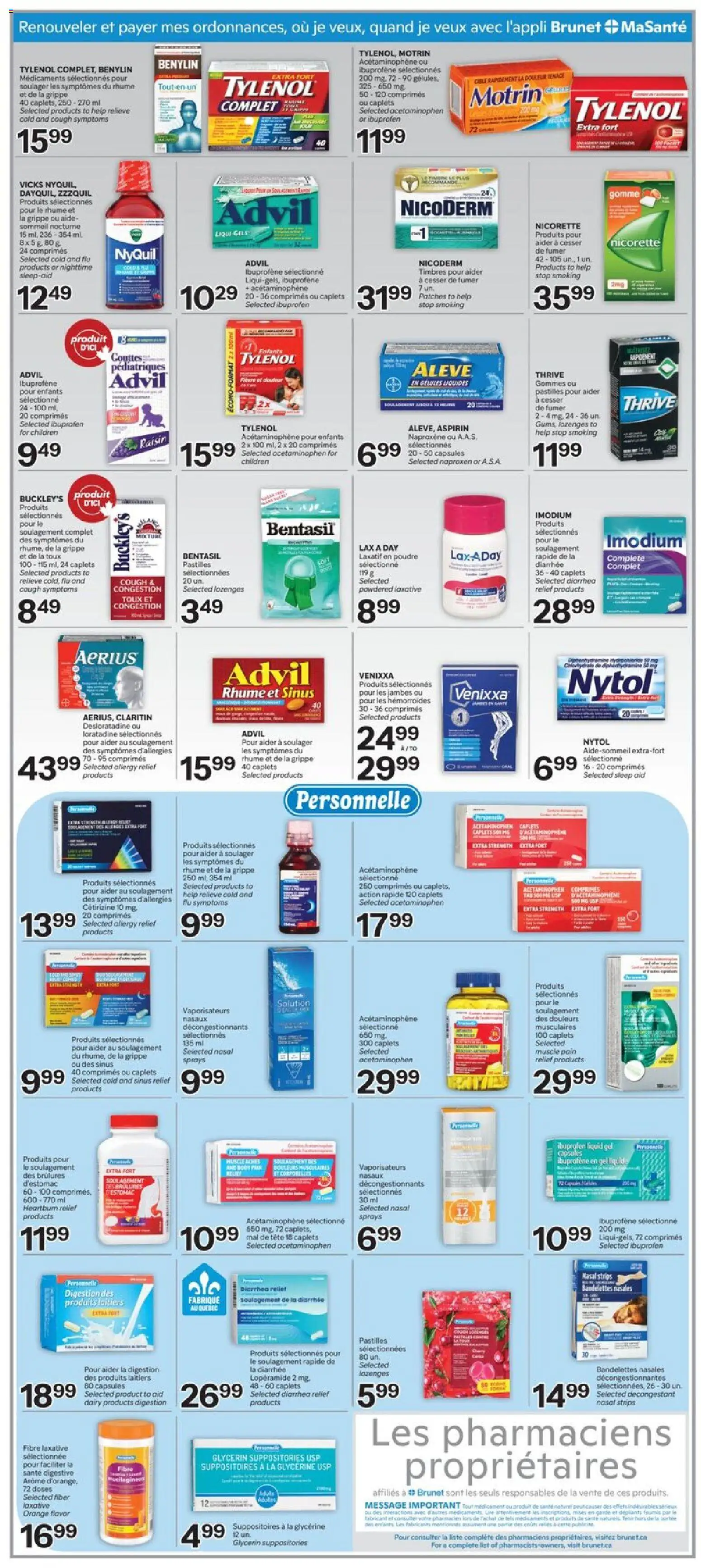 Brunet flyer valid from Sep 17, 2026 | Page: 3 | Products: Strips, Capsules