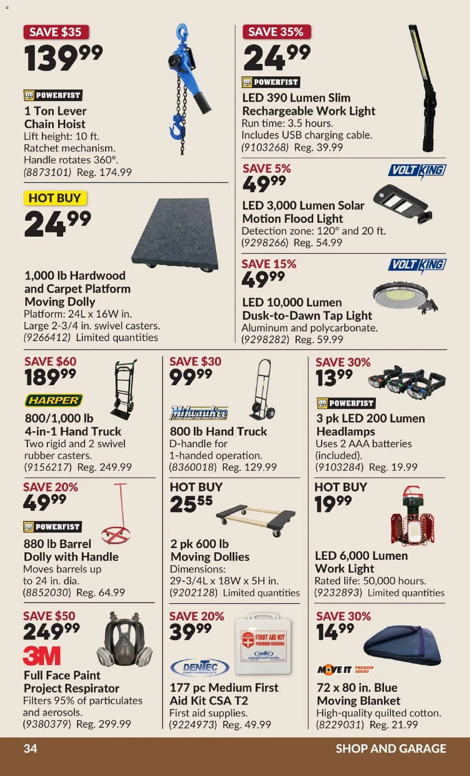 Princess Auto flyer valid from Oct 6, 2026 | Page: 40 | Products: PC, Batteries, Blanket, Carpet