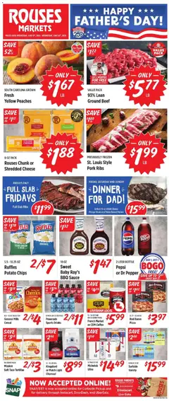 Preview of Rouses weekly ads valid from 17.06.2026