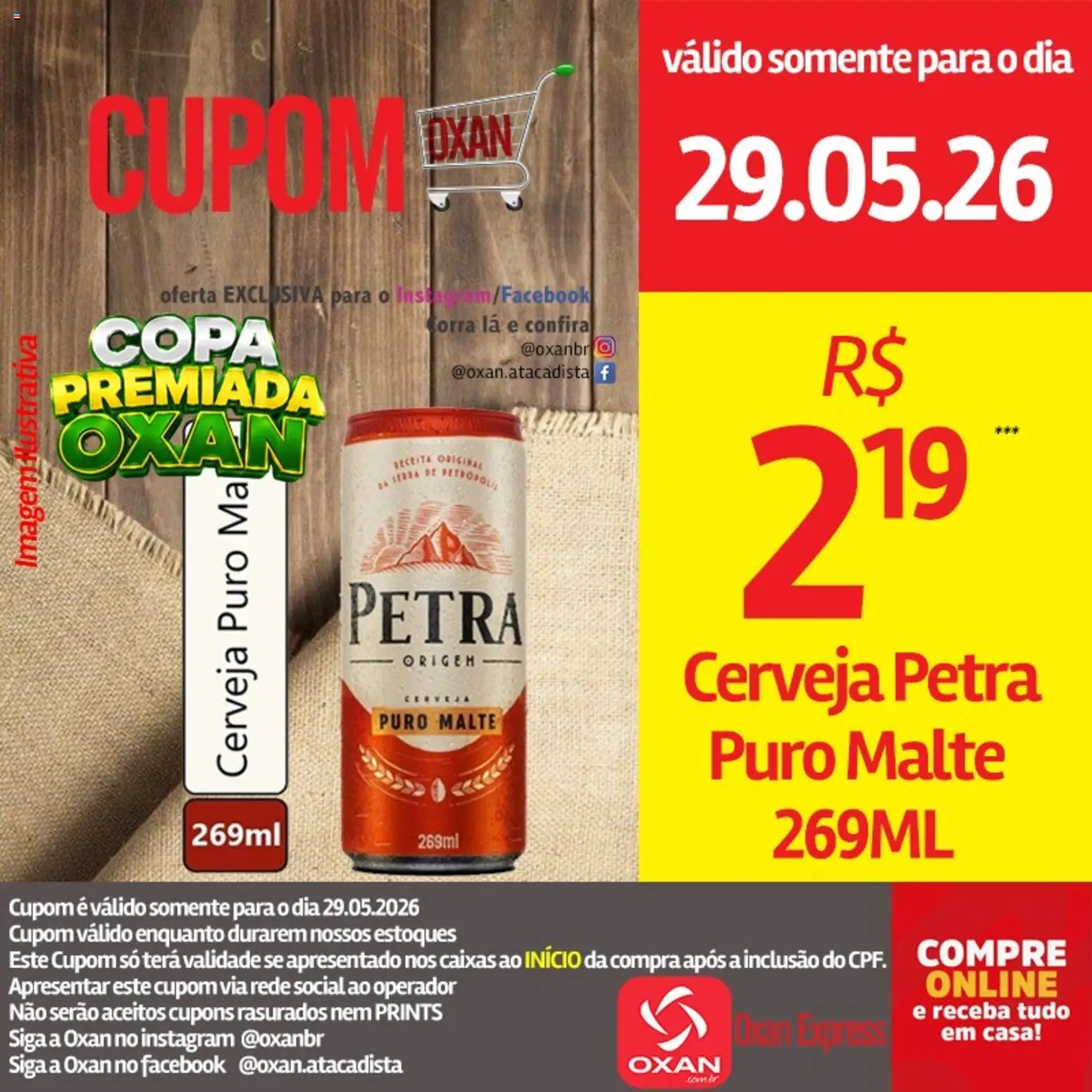Oxan Atacadista Folheto - válido de 29.05.2026 | Página: 20 | Produtos: Cerveja, Copa