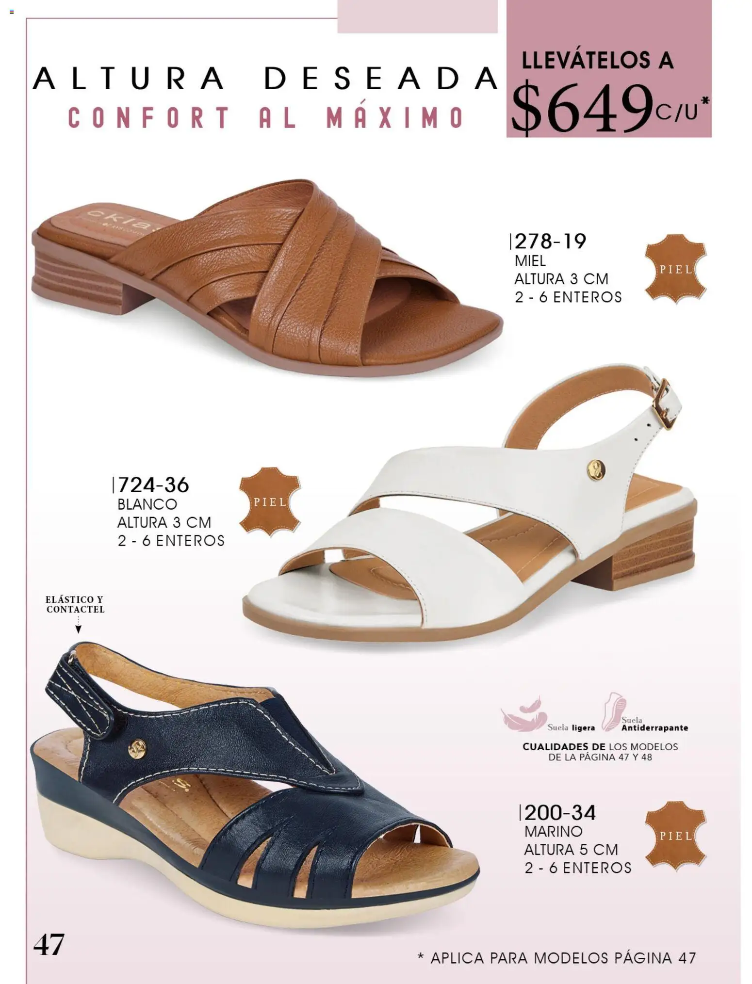 Nuevas ofertas de Cklass válidas en toda la República Mexicana desde el 08/07/2026. ¡Encuentra las mejores ofertas en Cklass catálogo Confort! | Página: 48