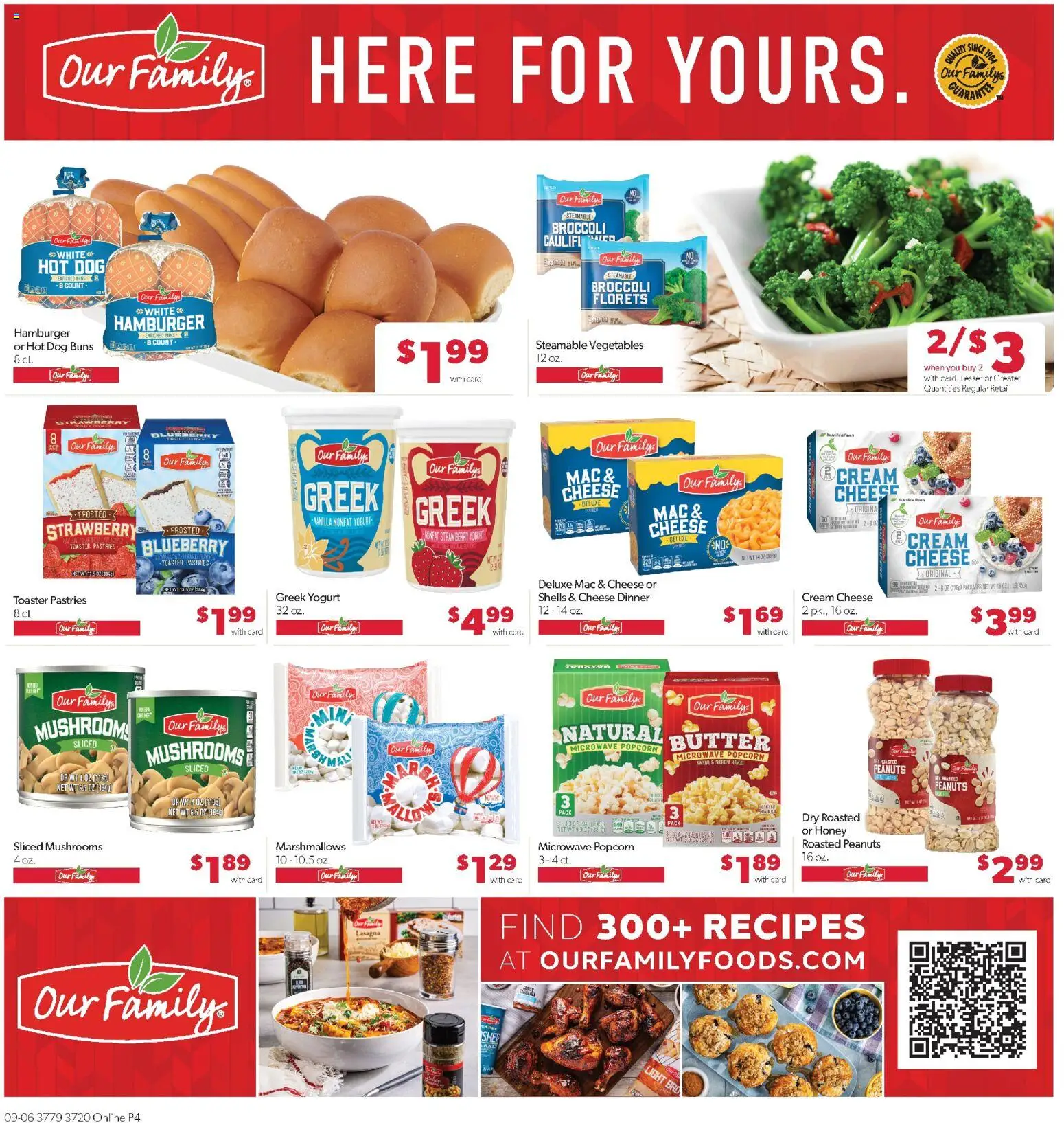 Family Fare Weekly Ad - IA - valid from 09/06/2026 | Page: 8 | Products: Broccoli, Microwave, Vegetables, Ice