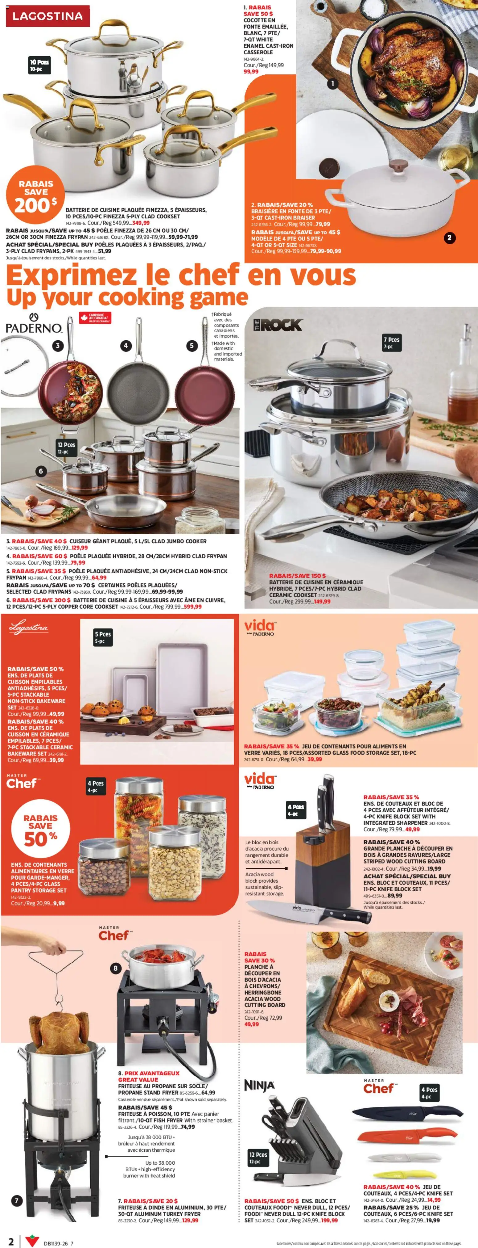 Canadian Tire flyer valid from Sep 24, 2026 | Page: 2 | Products: Fish, Turkey, Game, Fryer