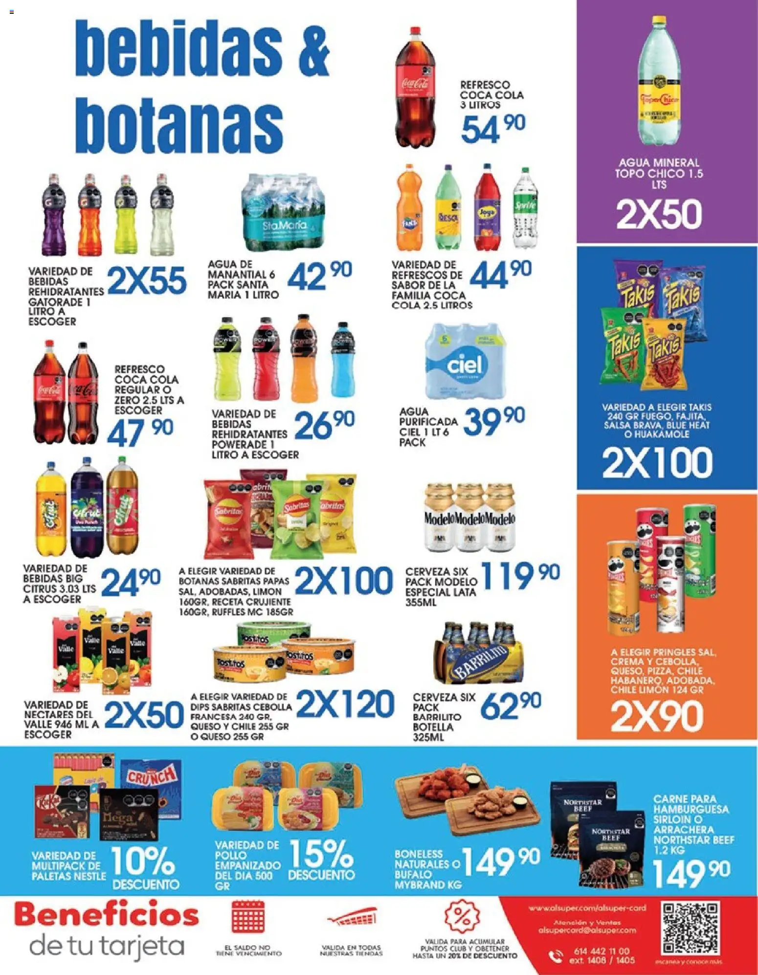 Nuevas ofertas de Alsuper válidas en toda la República Mexicana desde el 26.05.2026. ¡Encuentra las mejores ofertas en Alsuper folleto Calera! | Página: 7