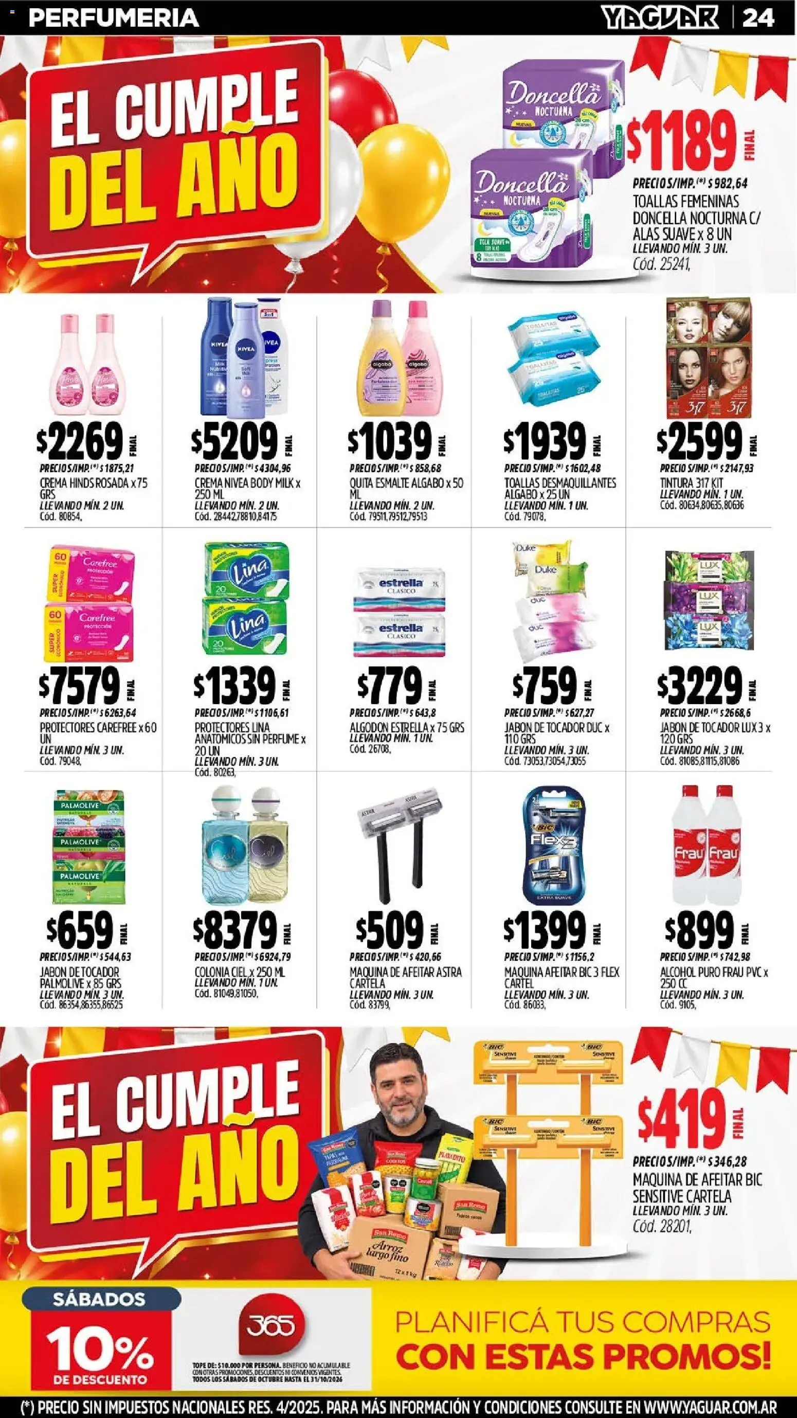 Yaguar - Oferta Semanal Chaco │ válido desde el 12/10/2026 | Página: 26