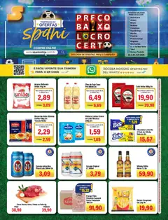 Spani Atacadista - Ofertas da semana - Pré-Visualização do folheto da loja Spani Atacadista, válido de 23/06/2026 | Página: 1 | Produtos: Espaguete, Leite, Café, Açúcar
