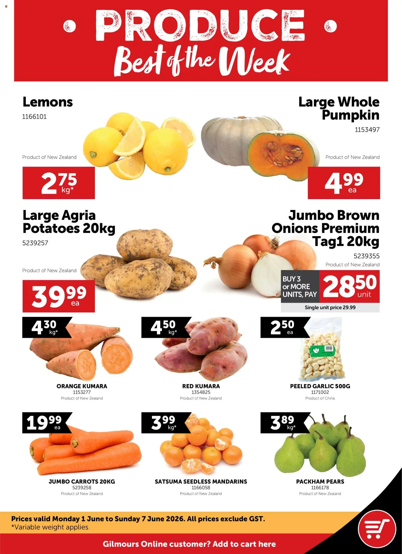 Gilmours catalogue from 01.06.2026 | Page: 1