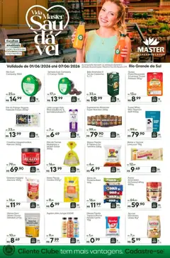 Master ofertas Saudável - Pré-Visualização do folheto da loja Master, válido de 01.06.2026