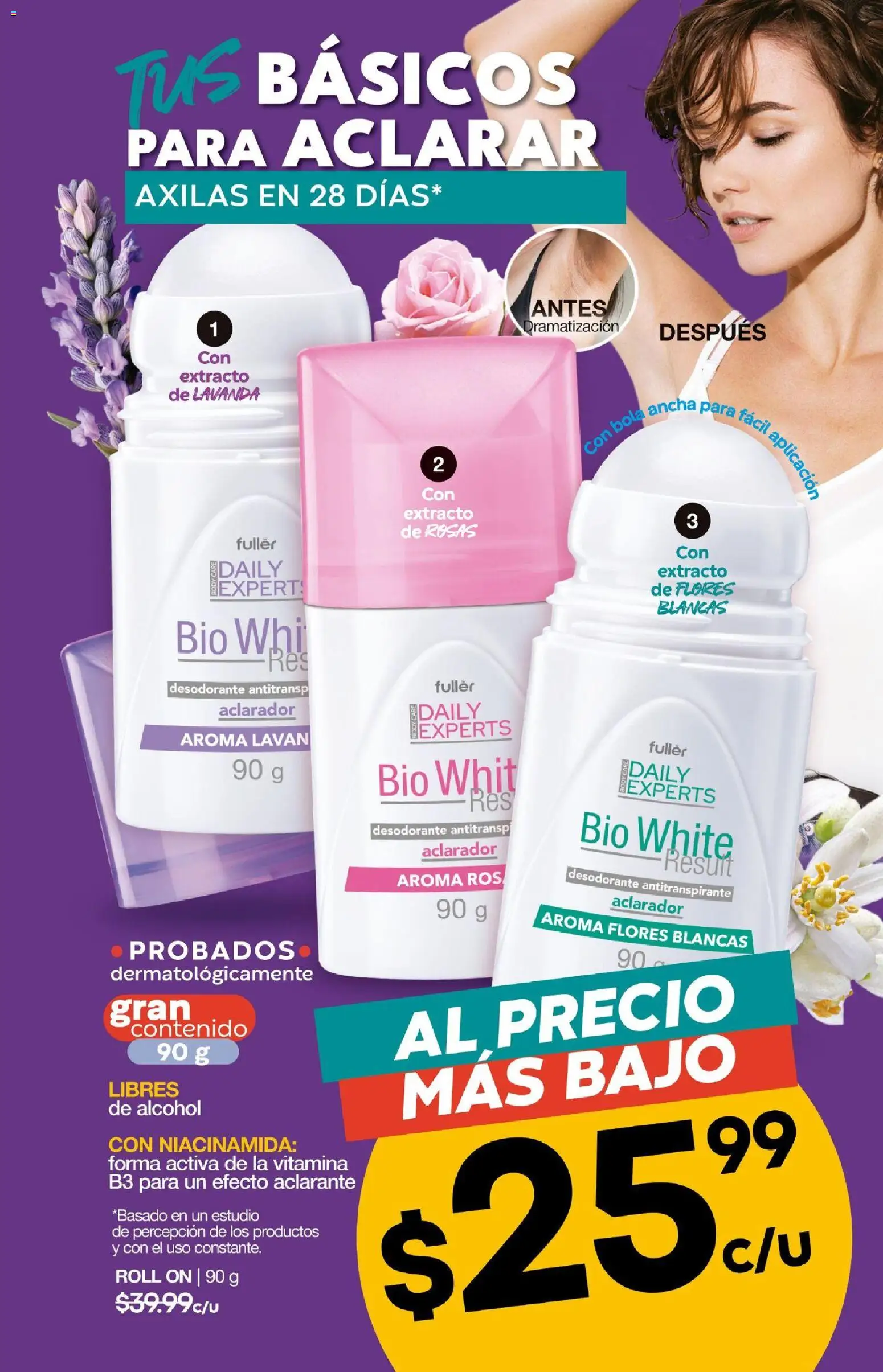 Nuevas ofertas de Fuller válidas en toda la República Mexicana desde el 02/09/2026. ¡Encuentra las mejores ofertas en Fuller campaña 11 2026! | Página: 2 | Productos: Desodorante, Antitranspirante, Alcohol, Body