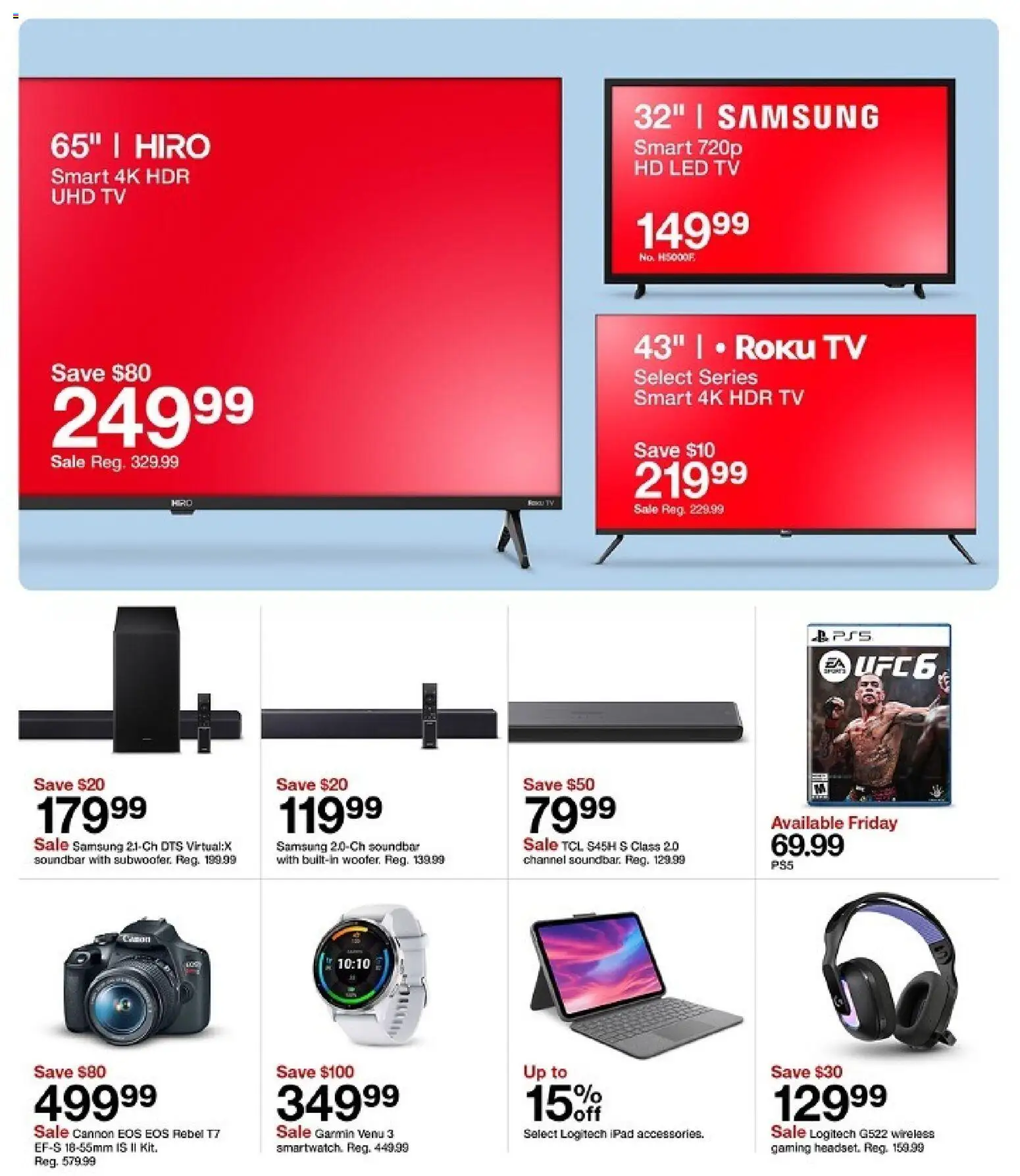 Target Weekly Ad - valid from 14.06.2026 | Page: 12 | Products: Tv, Ipad