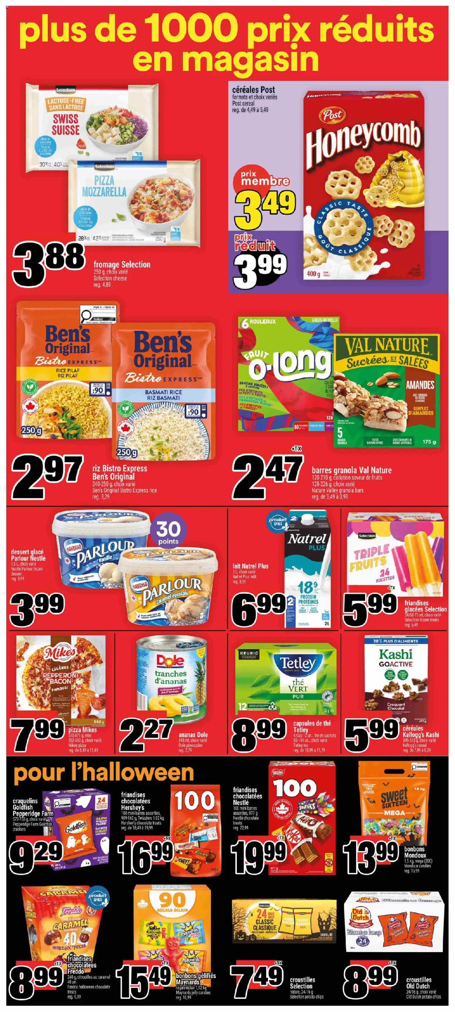 Super C flyer valid from Sep 17, 2026 | Page: 10 | Products: Crackers, Basmati rice, Cheese, Protein