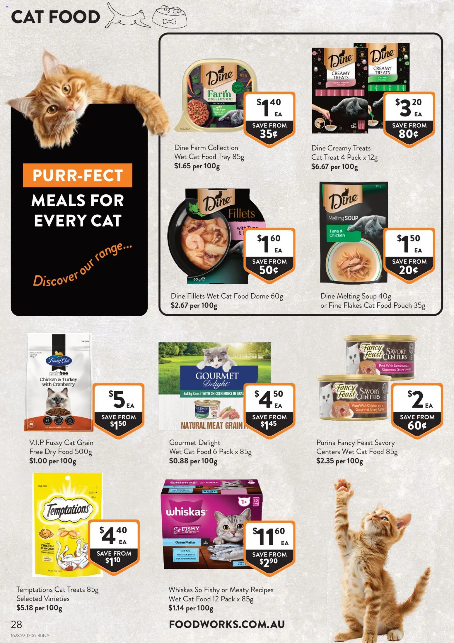 Foodworks catalogue - valid from 17.06.2026 | Page: 28 | Products: Chicken, Sauce, Soup, Tuna