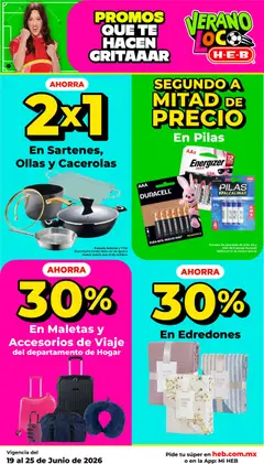 Vista previa de H-E-B folleto, nuevo folleto de la tienda, válido en México a partir del 19/06/2026 | Página: 19