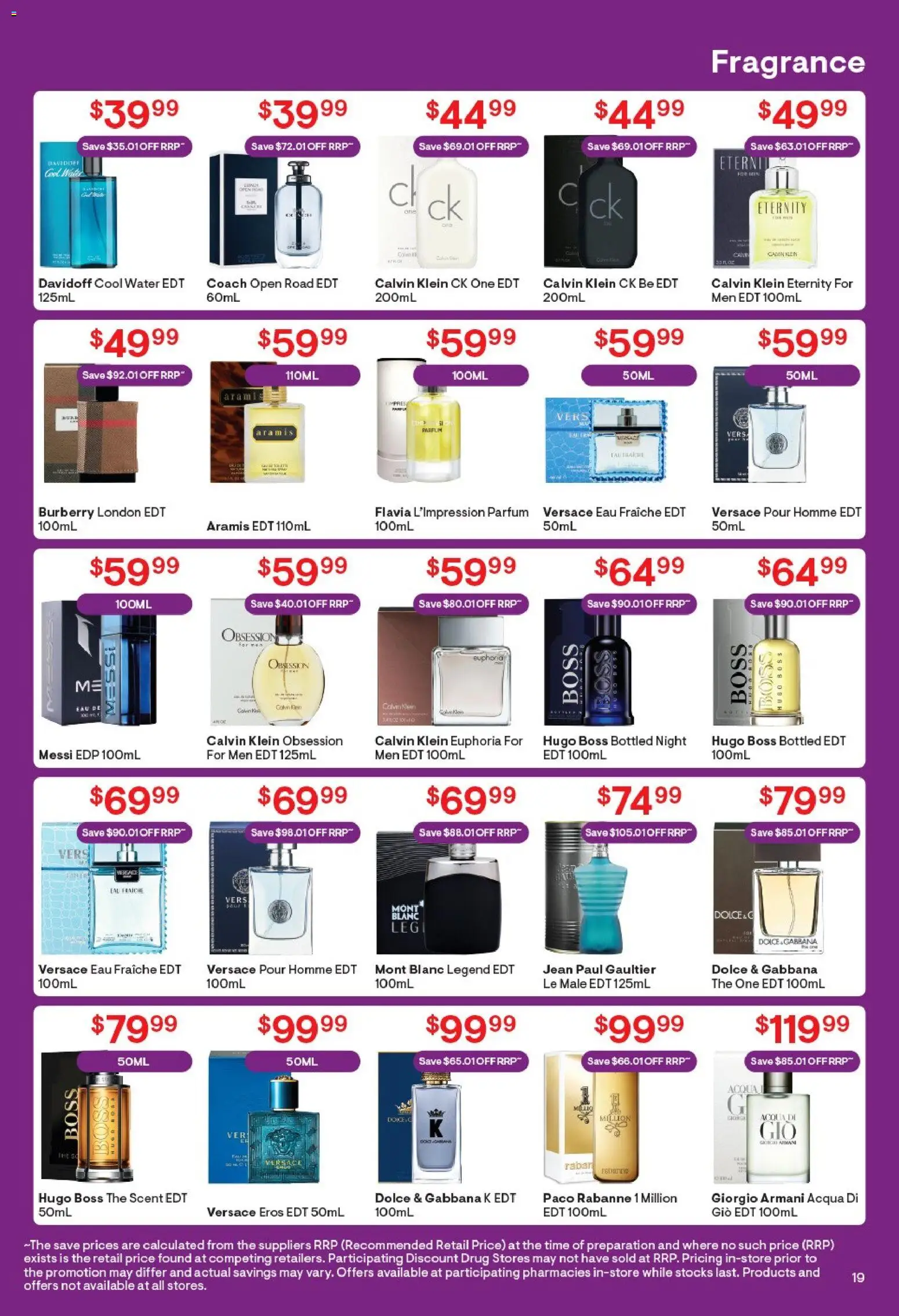 Discount Drug Stores catalogue - valid from 09/07/2026 | Page: 20 | Products: Fragrance, Water