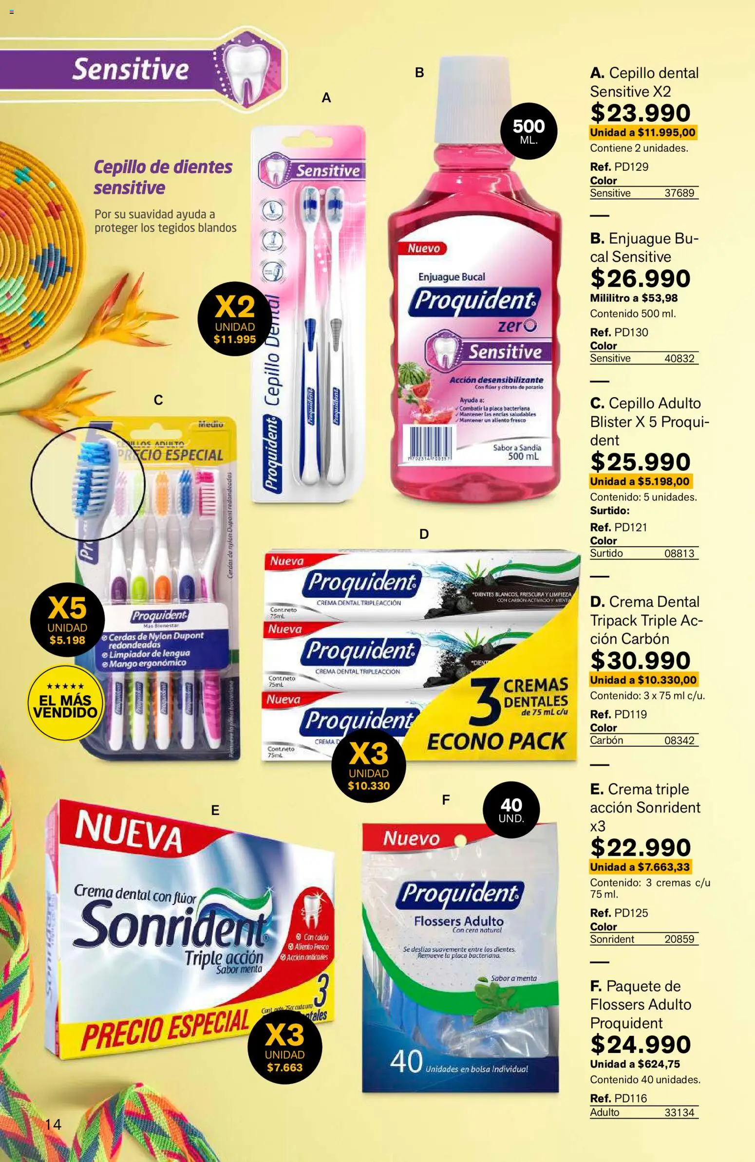 Leonisa revista - valida desde el 25/06/2026 | Página: 14 | Productos: Crema, Limpiador, Mango, Cera