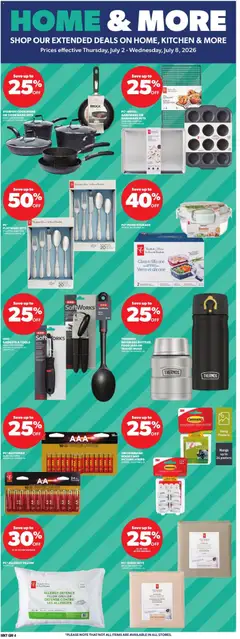 Preview of Loblaws weekly flyer / circulaire from shop Loblaws valid from Jul 2, 2026 | Page: 14