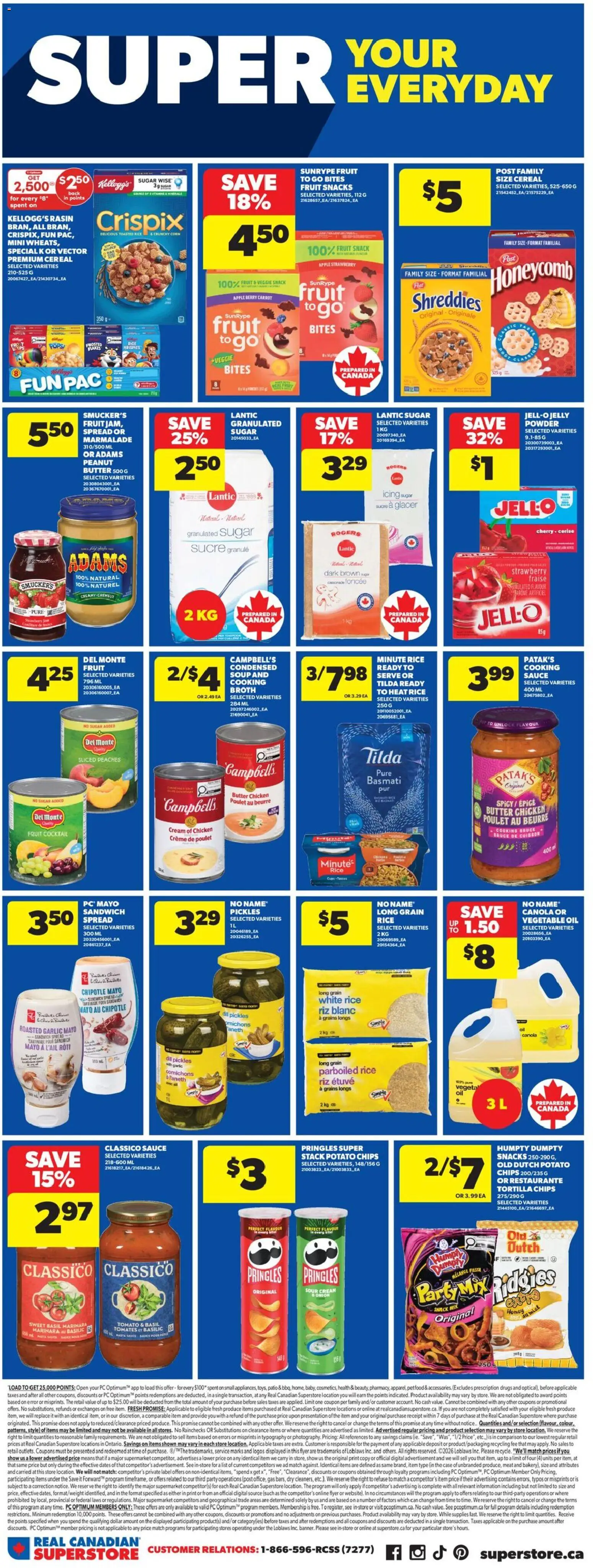 Real Canadian Superstore flyer valid from 16.04.2026 | Page: 17 | Products: Cream, Powder, Oil, Chicken