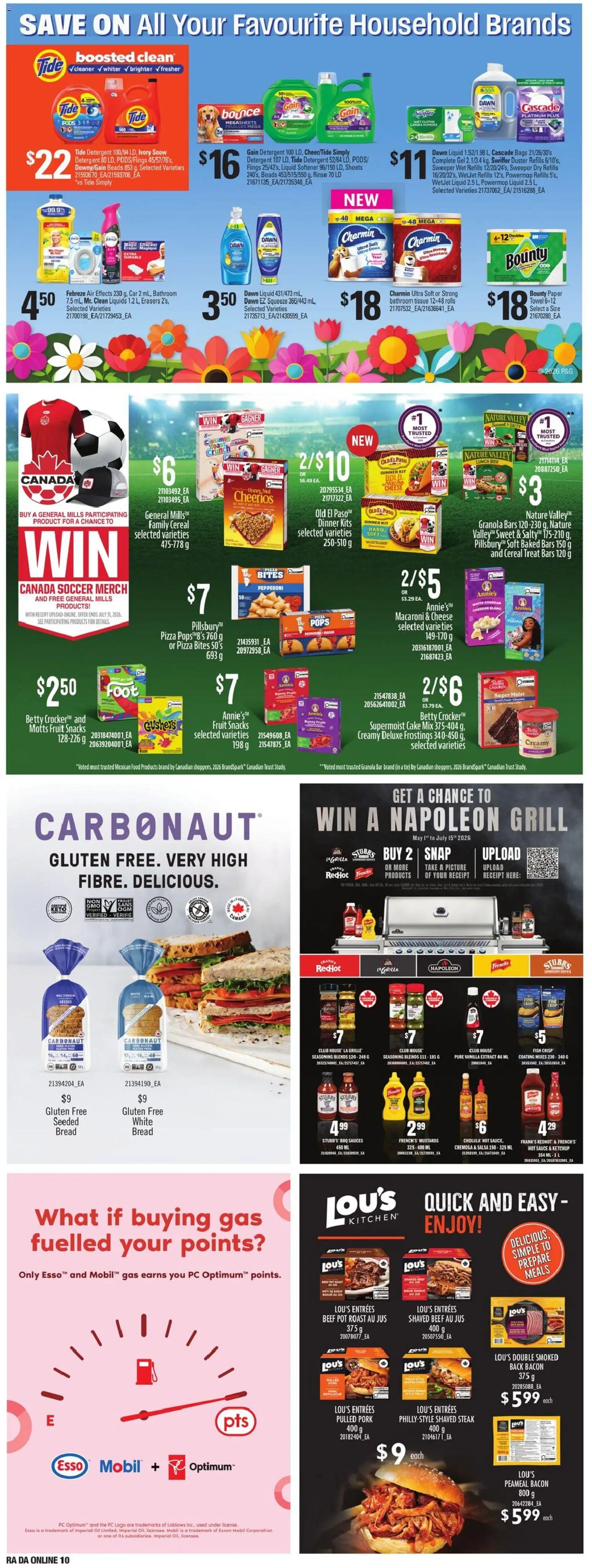 Atlantic Superstore flyer valid from 21.05.2026 | Page: 32 | Products: PC, Detergent, Box, Pizza