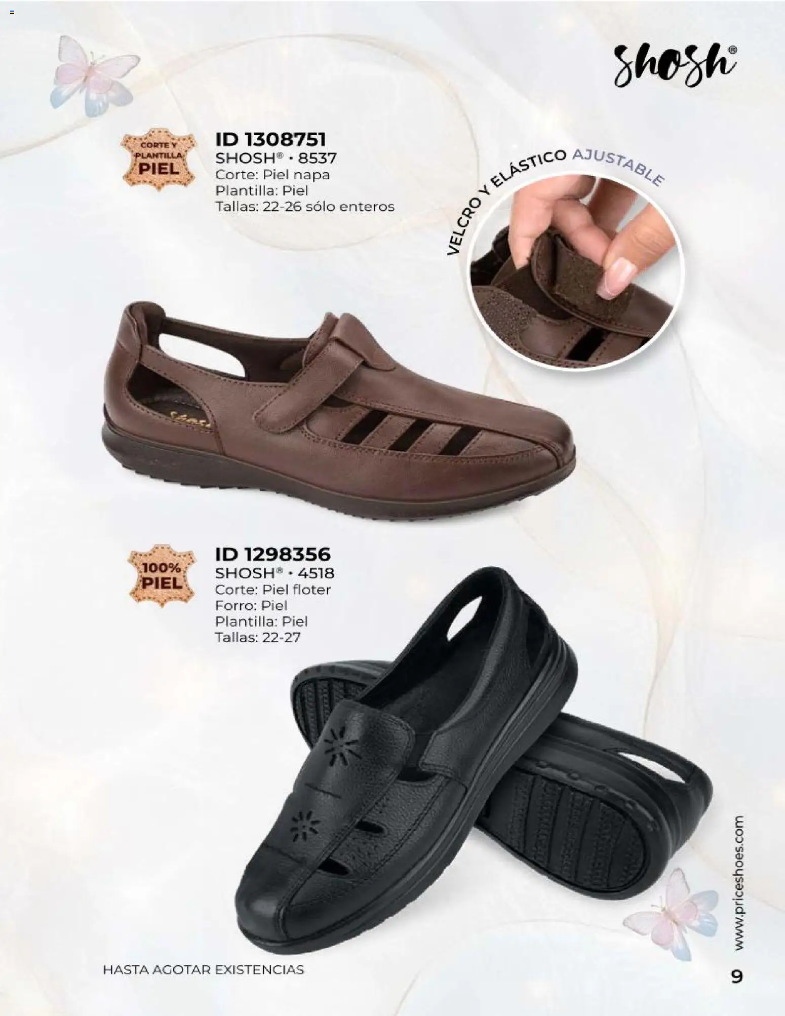 Nuevas ofertas de Price Shoes válidas en toda la República Mexicana desde el 23.04.2026. ¡Encuentra las mejores ofertas en Price Shoes catálogo Especial Confort! | Página: 9