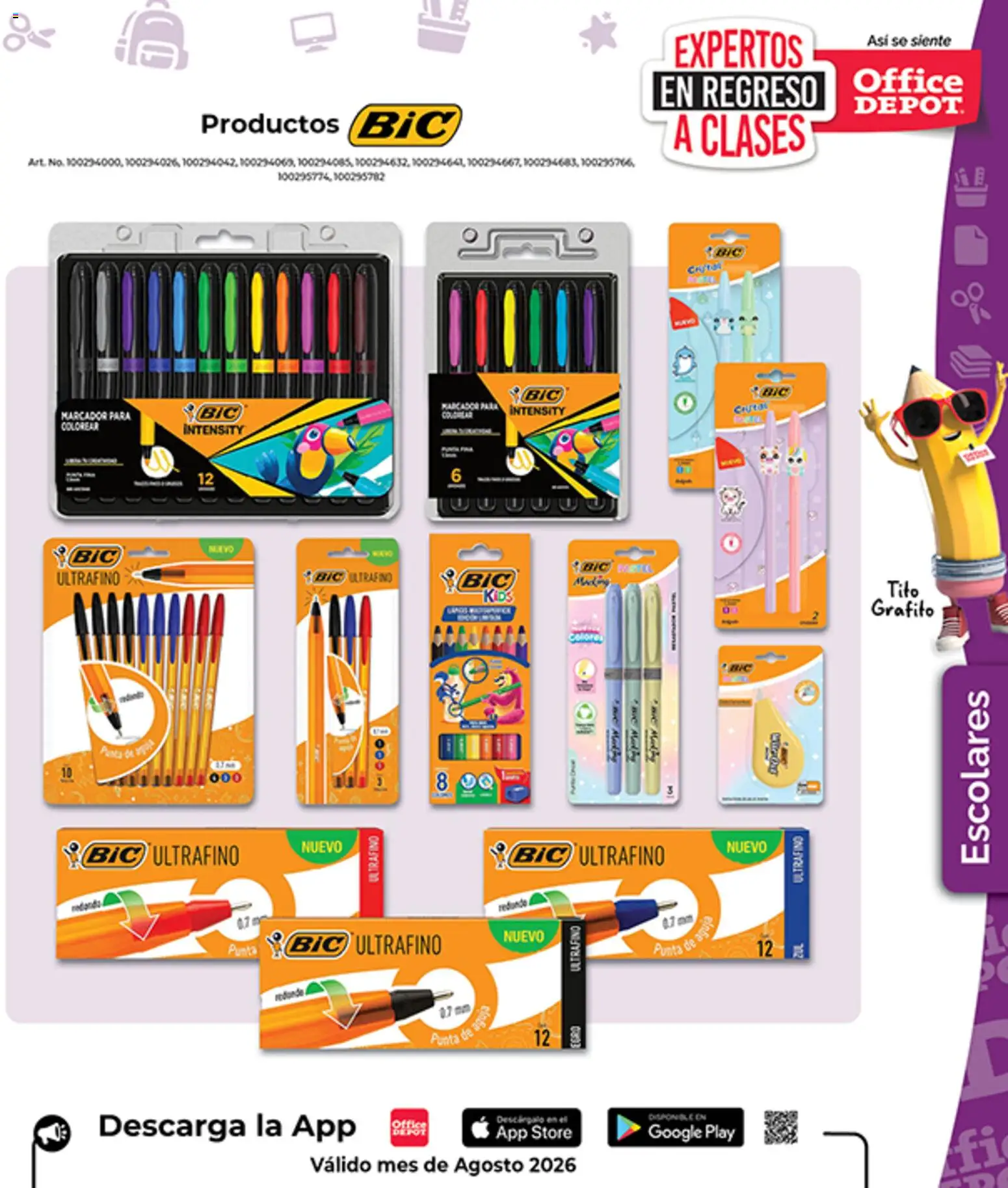 Nuevas ofertas de Office Depot válidas en toda la República Mexicana desde el 01/08/2026. ¡Encuentra las mejores ofertas en Office Depot catálogo! | Página: 6