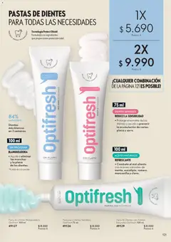 Oriflame Catálogo válido desde el 30.05.2026 | Página: 121 | Productos: Pasta
