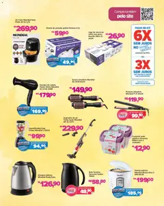 Savegnago ofertas Festivais - Pré-Visualização do folheto da loja Savegnago, válido de 09/09/2026 | Página: 9 | Produtos: Secador, Chaleira, Escova secadora, Panela elétrica