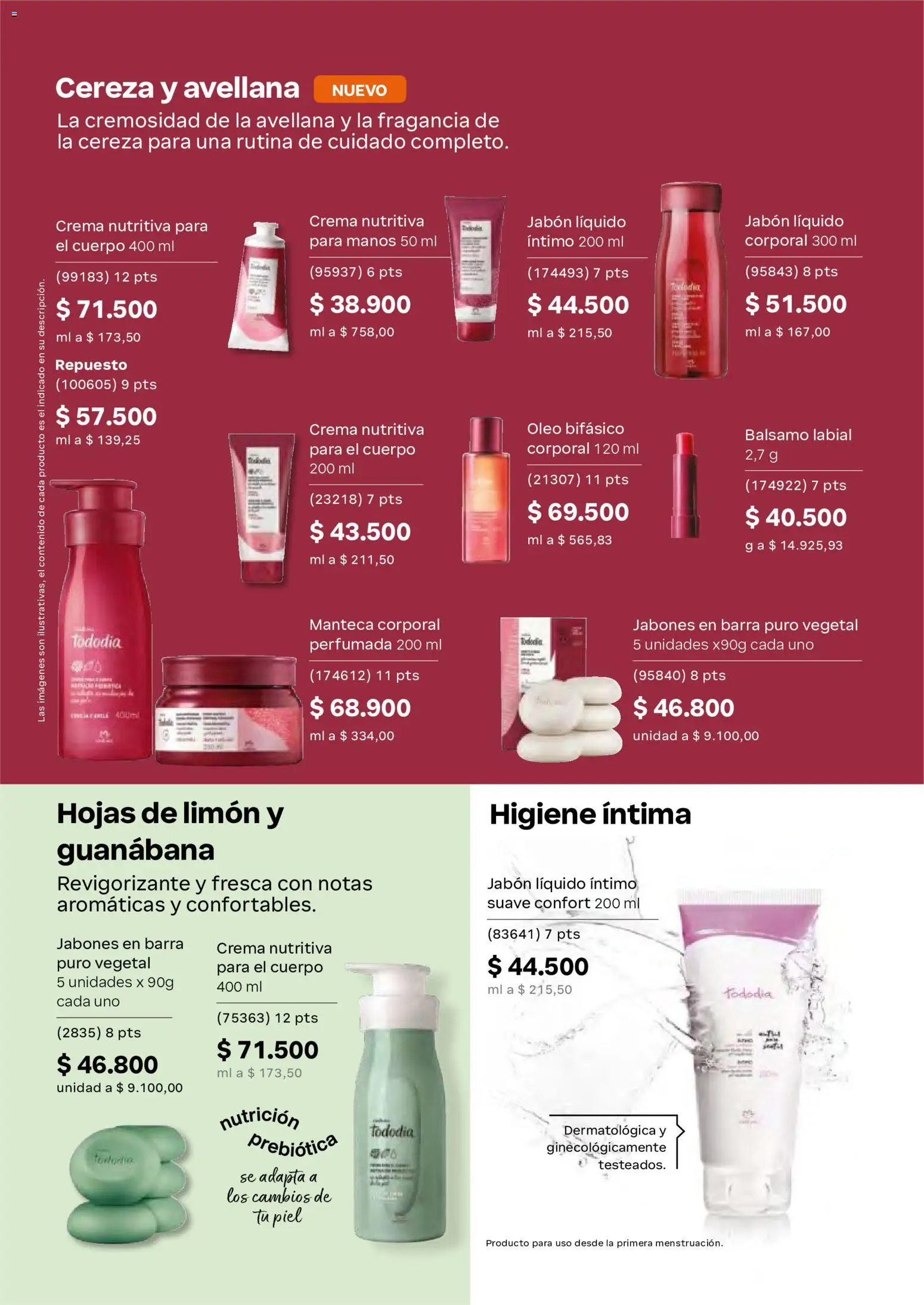 Natura revista - valida desde el 29.04.2026 | Página: 126 | Productos: Crema, Guanábana, Bálsamo, Jabón