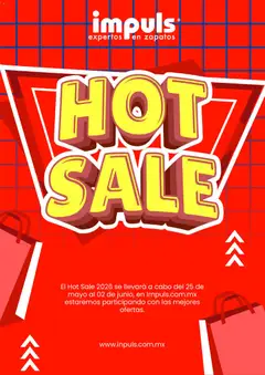 Vista previa de Impuls Hot Sale aviso, nuevo folleto de la tienda, válido en México a partir del 07.05.2026