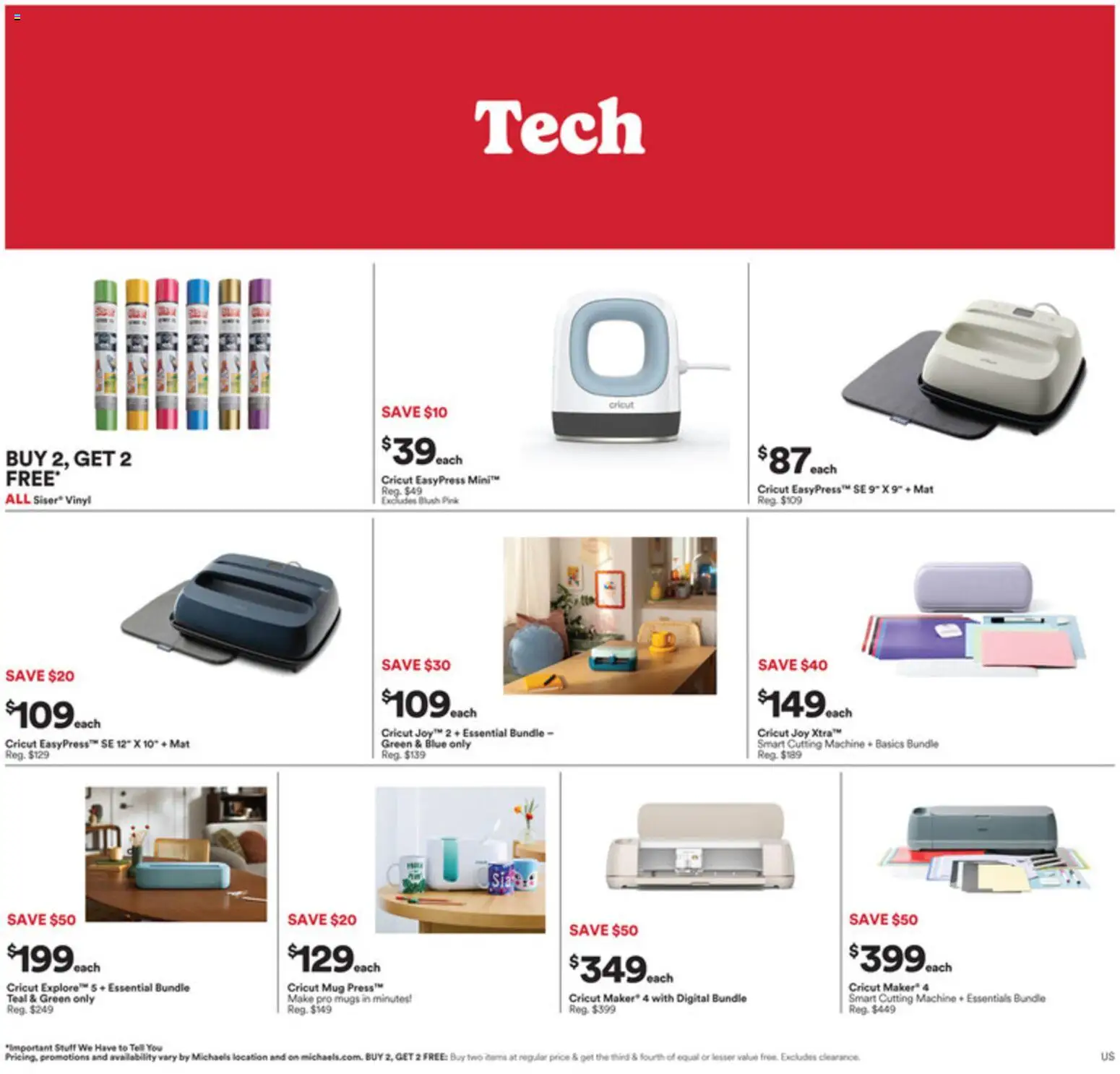 Michaels Weekly Ad - valid from 07/19/2026 | Page: 4 | Products: Shelf, Peach