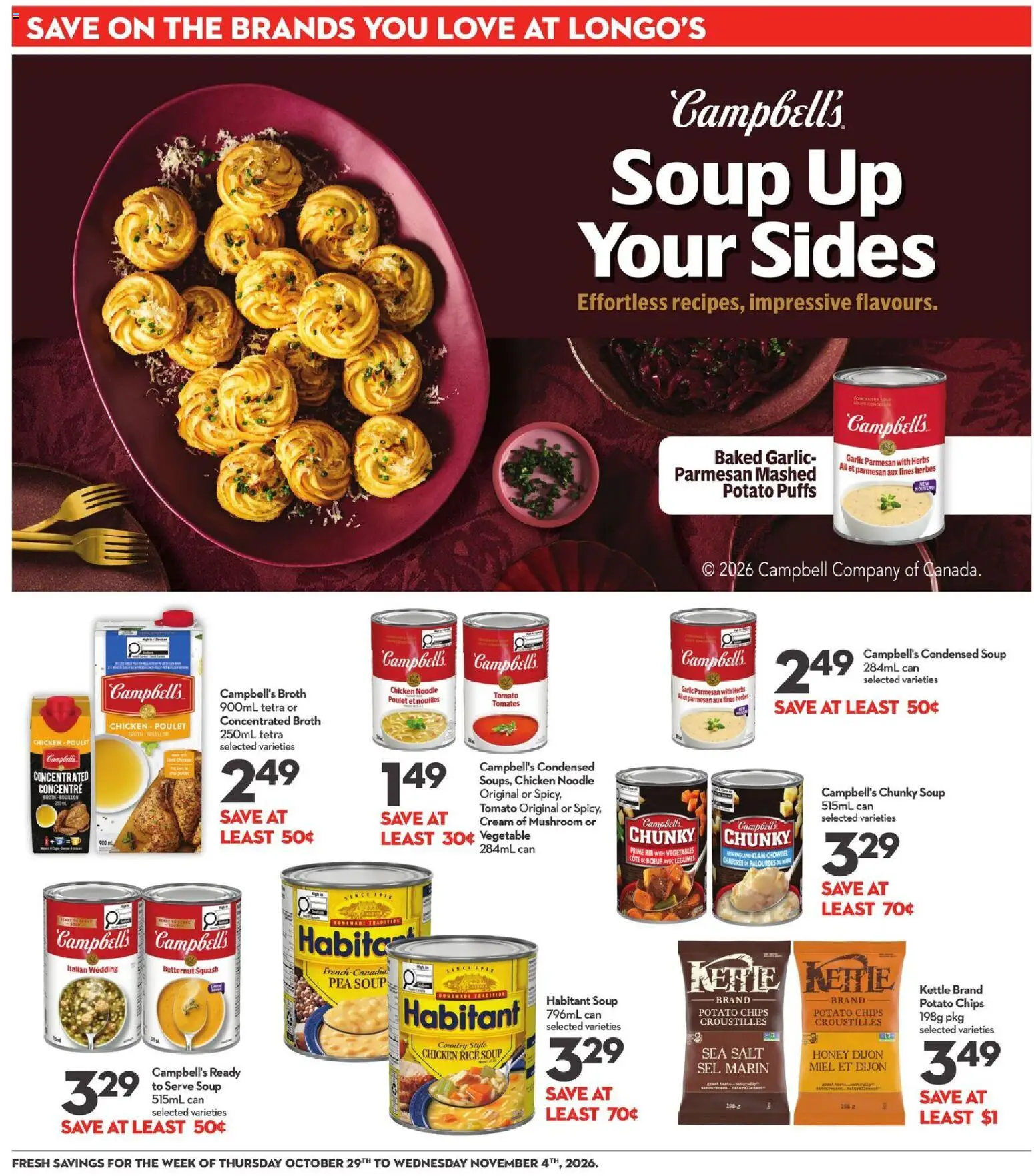Longo's flyer valid from Oct 29, 2026 | Page: 18