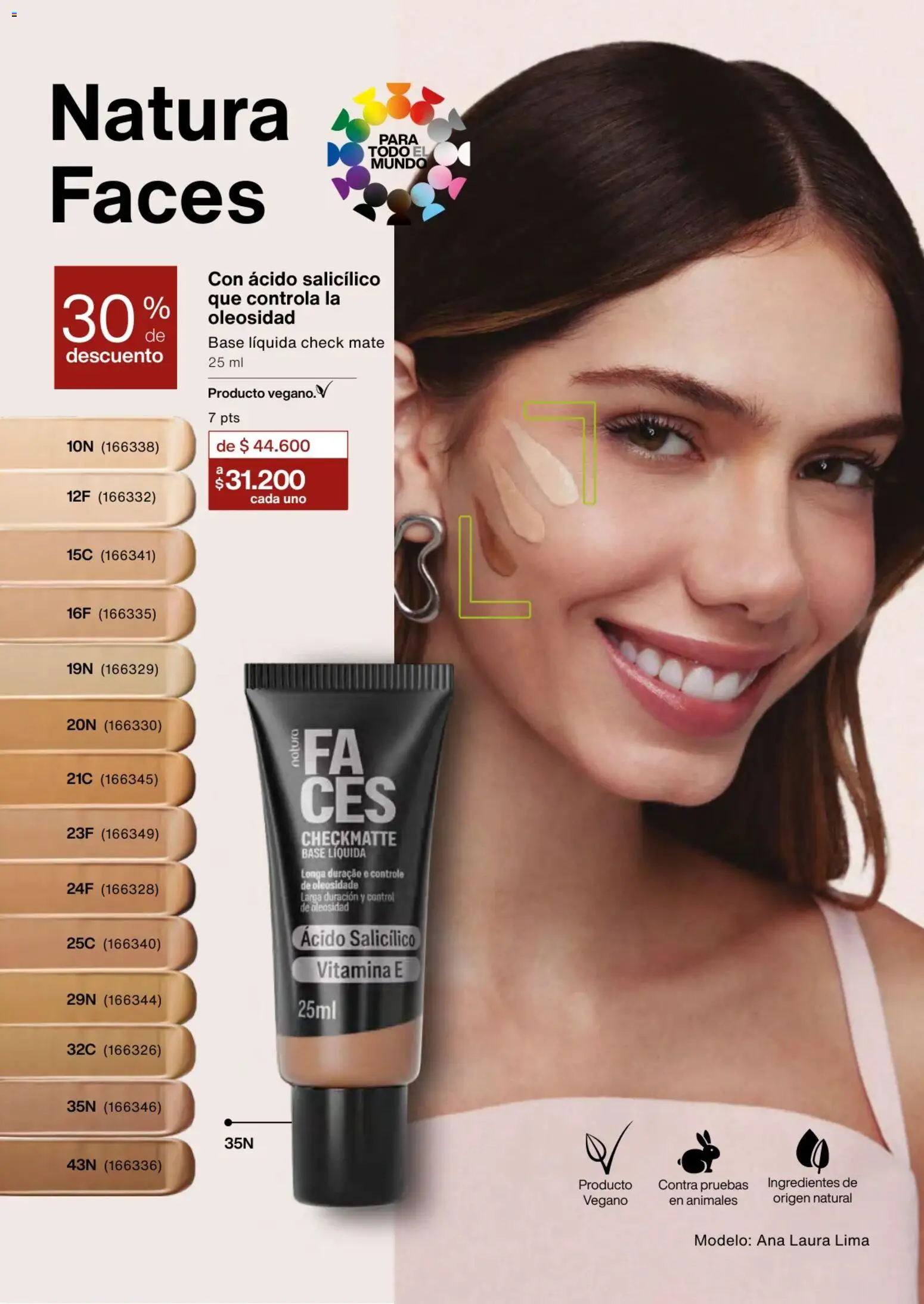 Natura revista - valida desde el 01/03/2026 | Página: 64 | Productos: Ingredientes, Lima