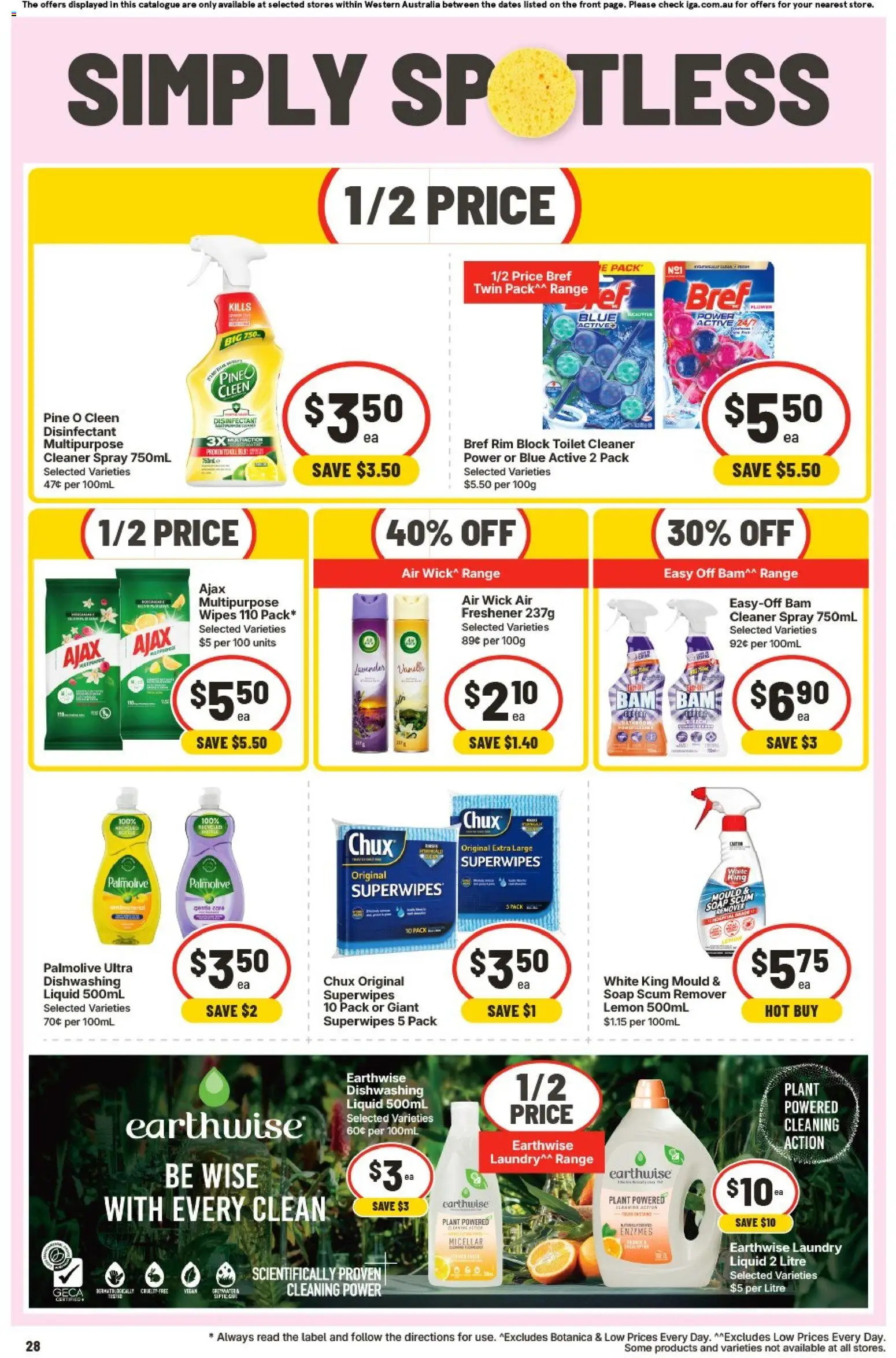 IGA catalogue - valid from 02/09/2026 | Page: 29 | Products: Cleaner, Plant, Soap, Lemon