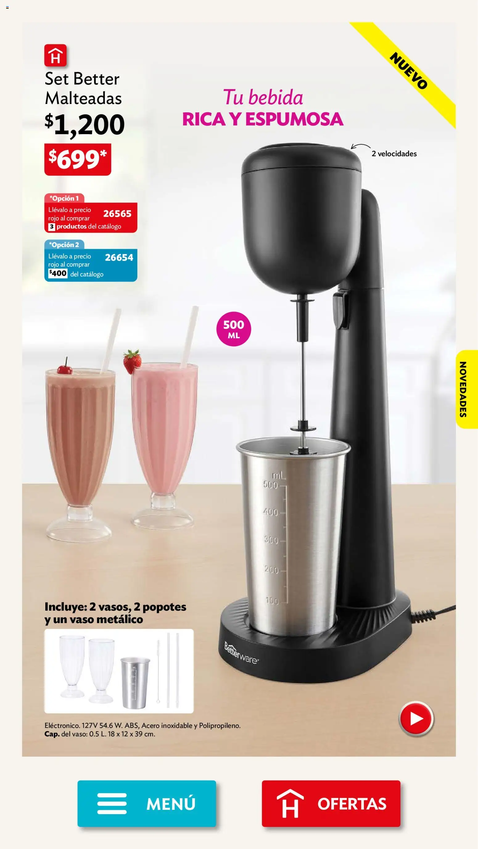 Nuevas ofertas de Betterware válidas en toda la República Mexicana desde el 31/08/2026. ¡Encuentra las mejores ofertas en Betterware campaña 9 2026! | Página: 3
