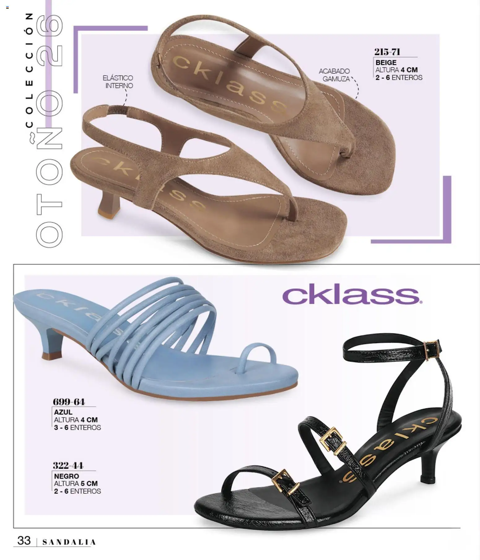 Nuevas ofertas de Cklass válidas en toda la República Mexicana desde el 08/07/2026. ¡Encuentra las mejores ofertas en Cklass catálogo Sandalias! | Página: 36 | Productos: Gamuza
