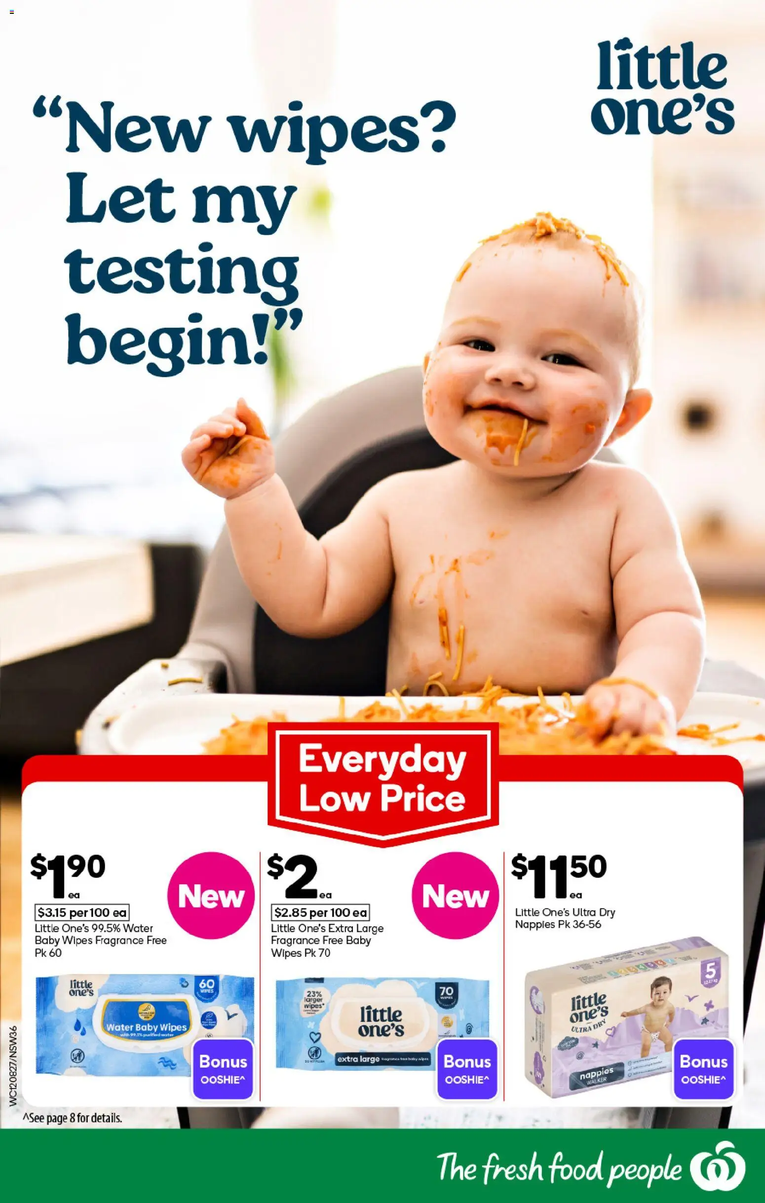 Woolworths catalogue - valid from 12/08/2026 | Page: 36 | Products: Food, Fragrance, Nappies, Water