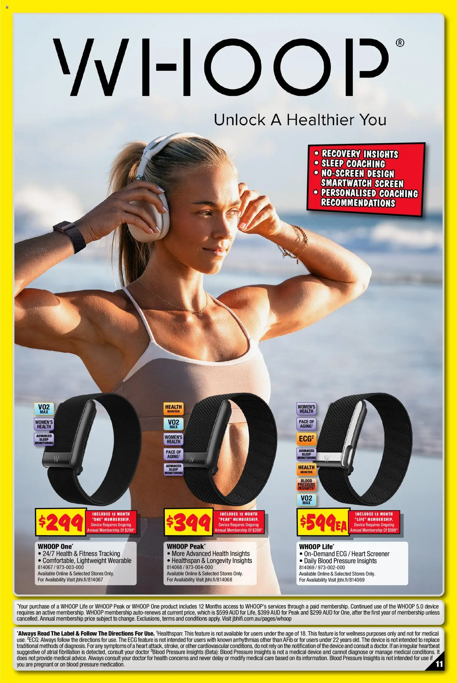 JB Hi-Fi catalogue - valid from 01/10/2026 | Page: 11 | Products: Device, Monitor, Screen, Smartwatch