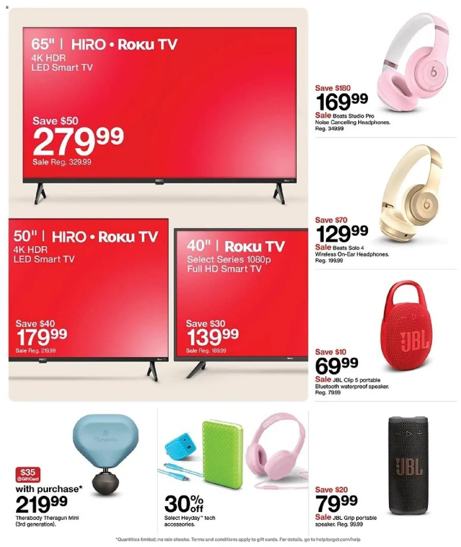 Target Weekly Ad - valid from 08/02/2026 | Page: 17 | Products: Clip, Tv, Headphones