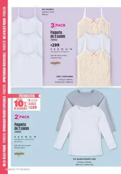 Vista previa de Ilusión catálogo Otoño, nuevo folleto de la tienda, válido en México a partir del 01/07/2026 | Página: 34 | Productos: Algodón, Tirantes