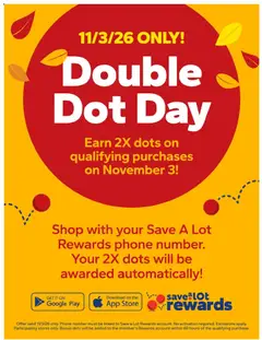 Preview of Save a Lot weekly ads valid from 11/03/2026