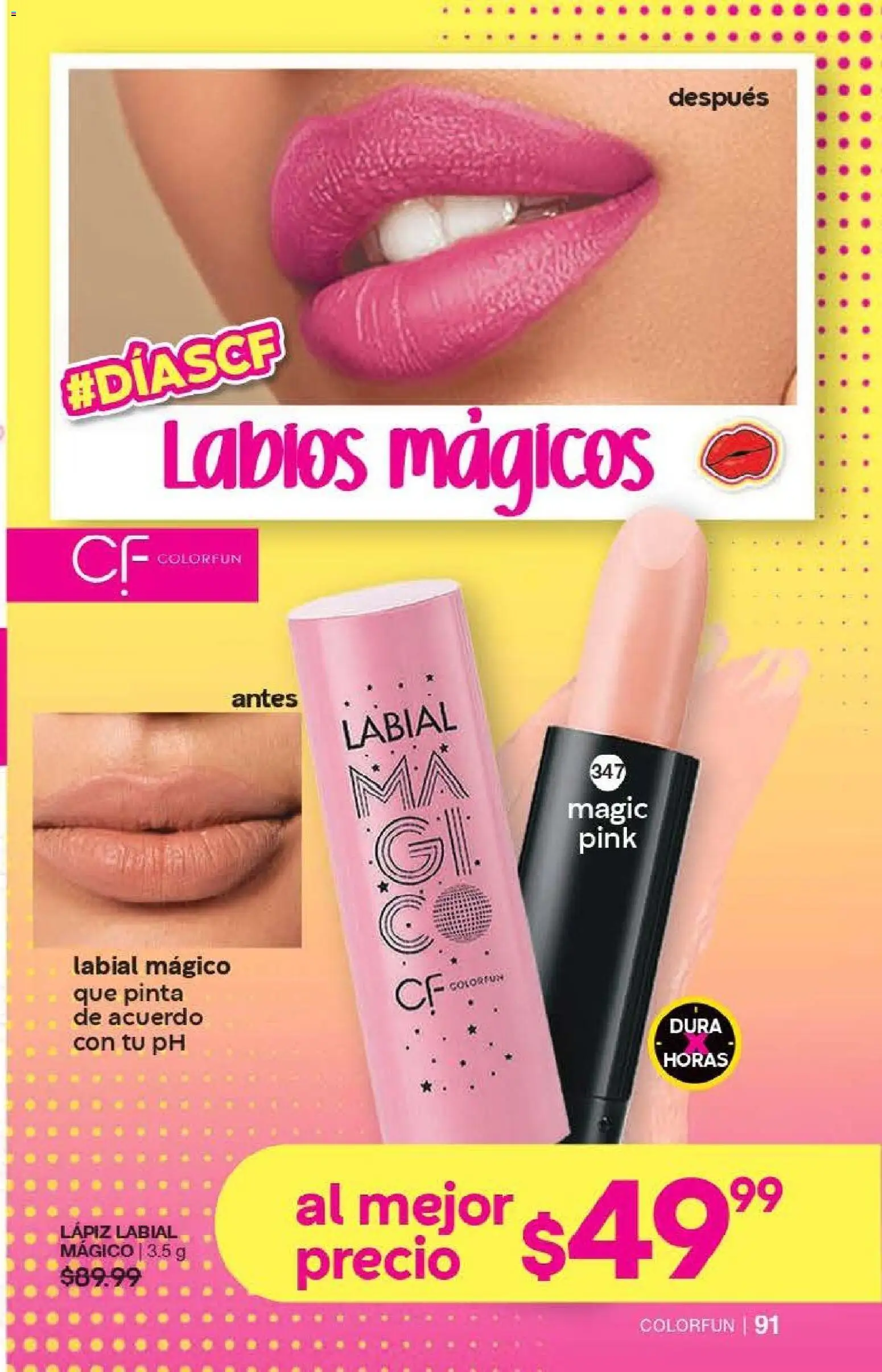 Nuevas ofertas de Fuller válidas en toda la República Mexicana desde el 13.05.2026. ¡Encuentra las mejores ofertas en Fuller campaña 3 2026! | Página: 89 | Productos: Lápiz labial