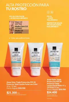Vista previa Catálogo AVON Campaña 5/2026 válido desde el 01.05.2026 | Página: 132 | Productos: Mate, Protector solar, Loción