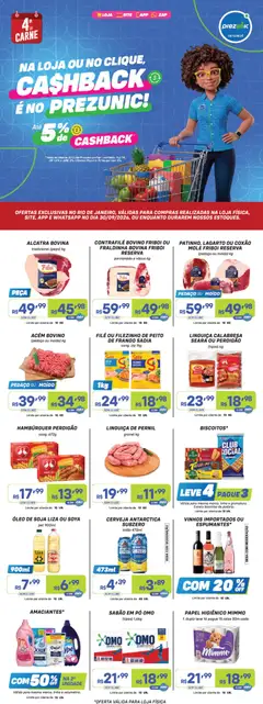 Prezunic ofertas Carne - Pré-Visualização do folheto da loja Prezunic, válido de 30/09/2026